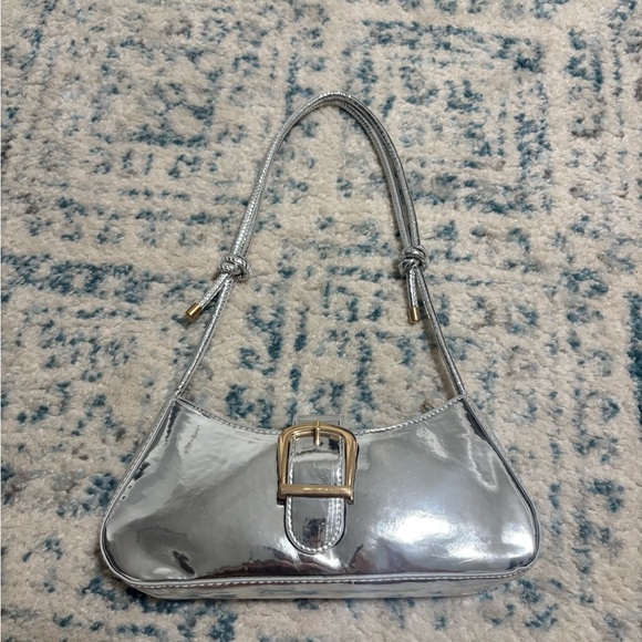 Handbags - Silver shoulder purse